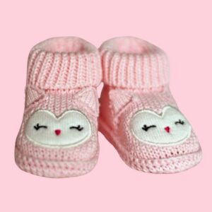 Sweet Dreams Pink Knitted Baby Booties