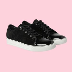 Metropolitan Lux Cap Toe Suede & Patent Leather Sneakers