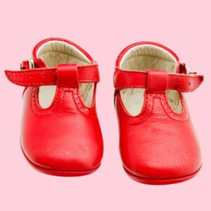 Heritage Step" Unisex Buckled Leather Mary Jane Shoes for Kids